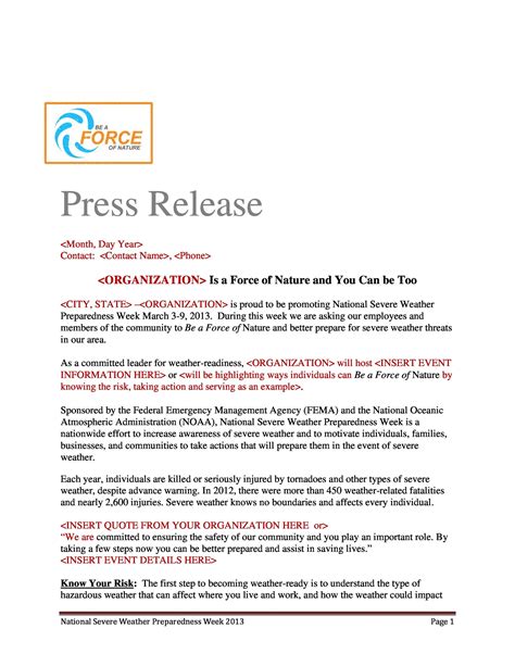 How to Write a Press Release [Free Press Release .